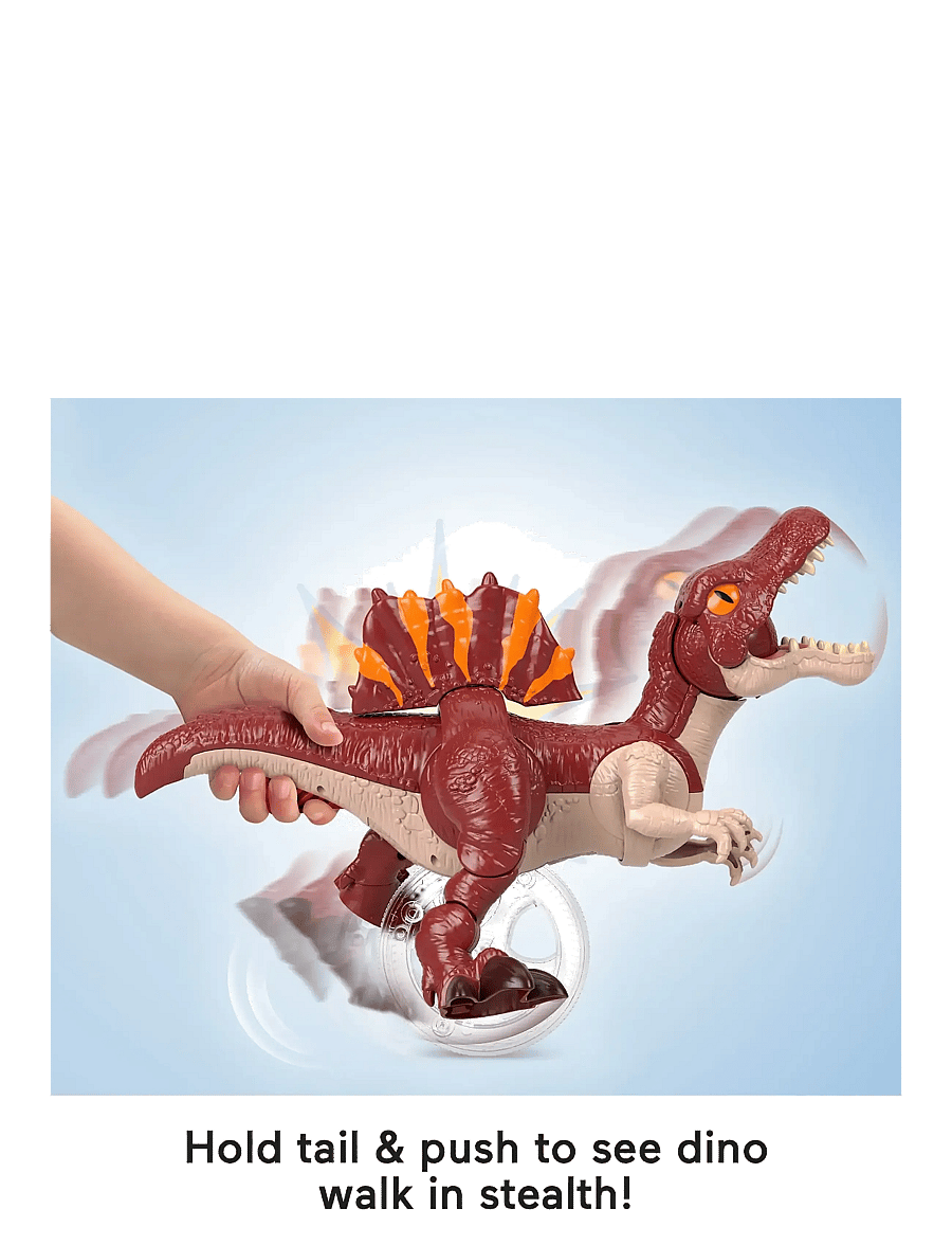 Imaginext - Imaginext Jurassic World Rebirth Aquachomp Chase Mosasaurus Dinosaur Toy Playset - dieren - multi color - 4