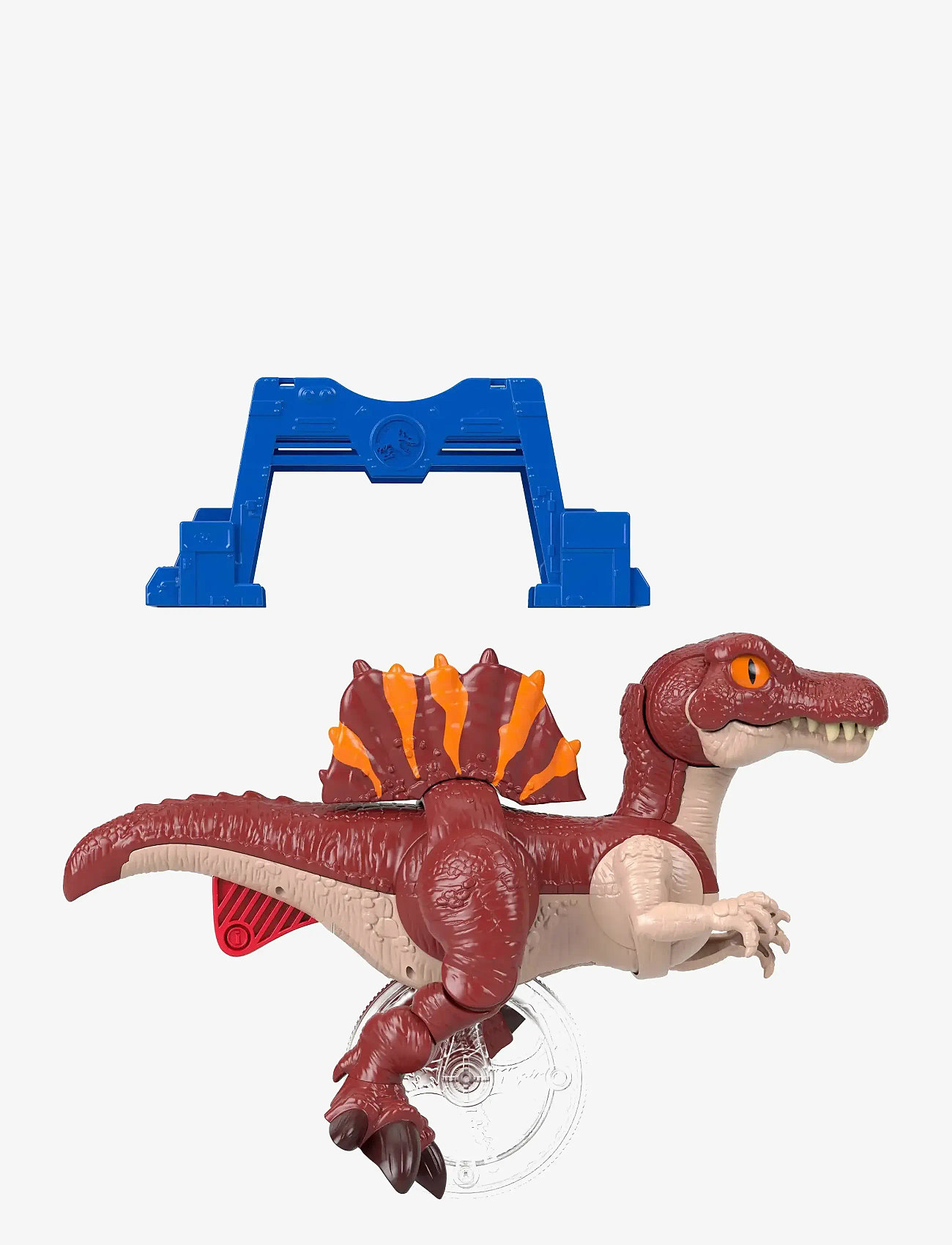 Imaginext - Imaginext Jurassic World Rebirth Aquachomp Chase Mosasaurus Dinosaur Toy Playset - dyr - multi color - 5