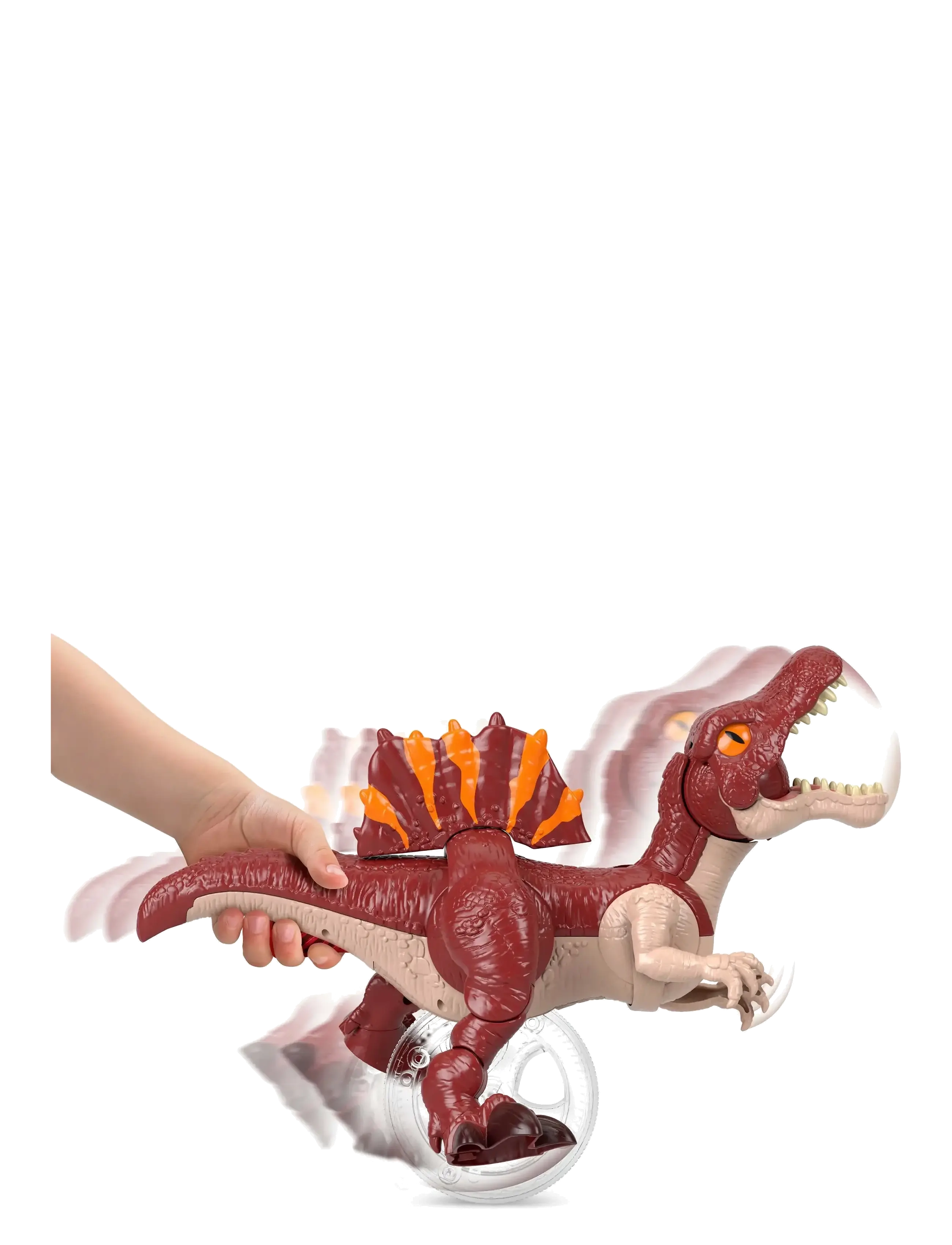 Imaginext - Imaginext Jurassic World Rebirth Sprinting Spinosaurus Dinosaur Toy with Lunge & Chomp - Žaidimų rinkiniai ir veiksmo figūrėlės - multi color - 3