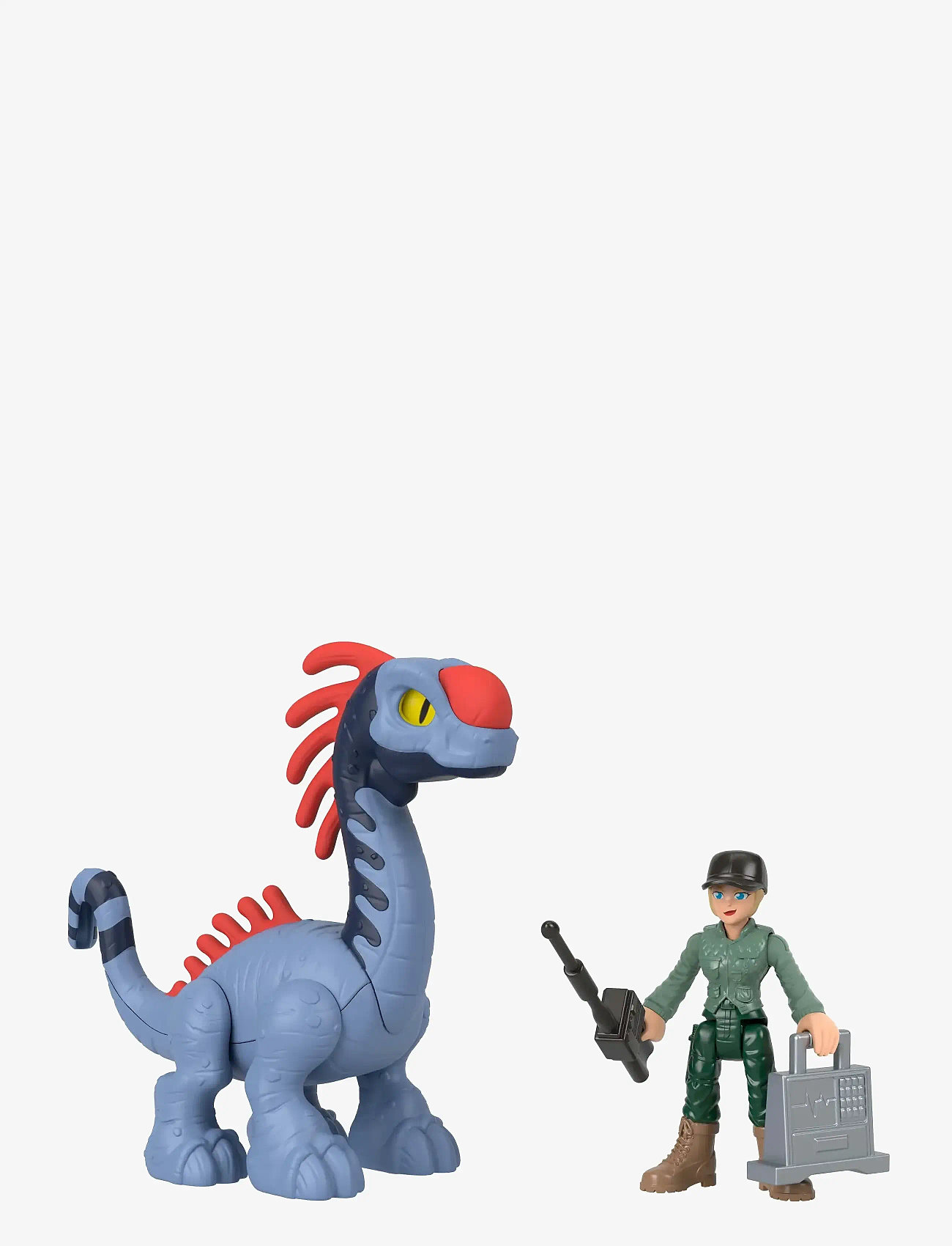 Imaginext - Imaginext Jurassic World Rebirth Set with 6 Action Figures, Launcher & Accessories - loomad - multi color - 1