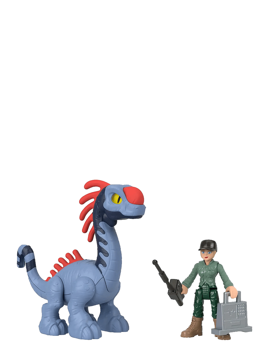 Imaginext - Imaginext Jurassic World Rebirth Set with 6 Action Figures, Launcher & Accessories - dzīvnieki - multi color - 1