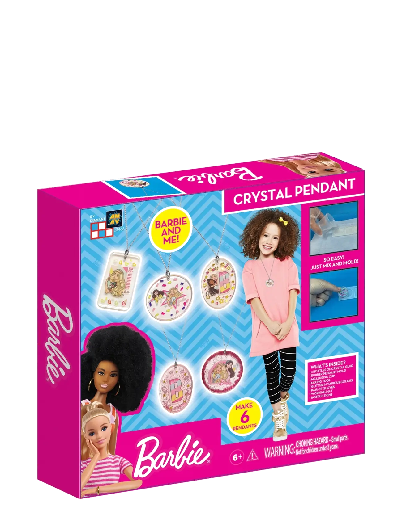 Import for Kids Barbie Crystal Jewelry - Käsitöö - MULTI COLOURED / multi