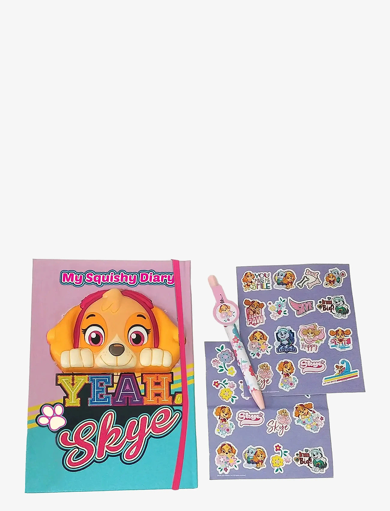 Käpapatrull - Paw Patrol My Squishy Diary - käsitöökomplekt - multi coloured - 1