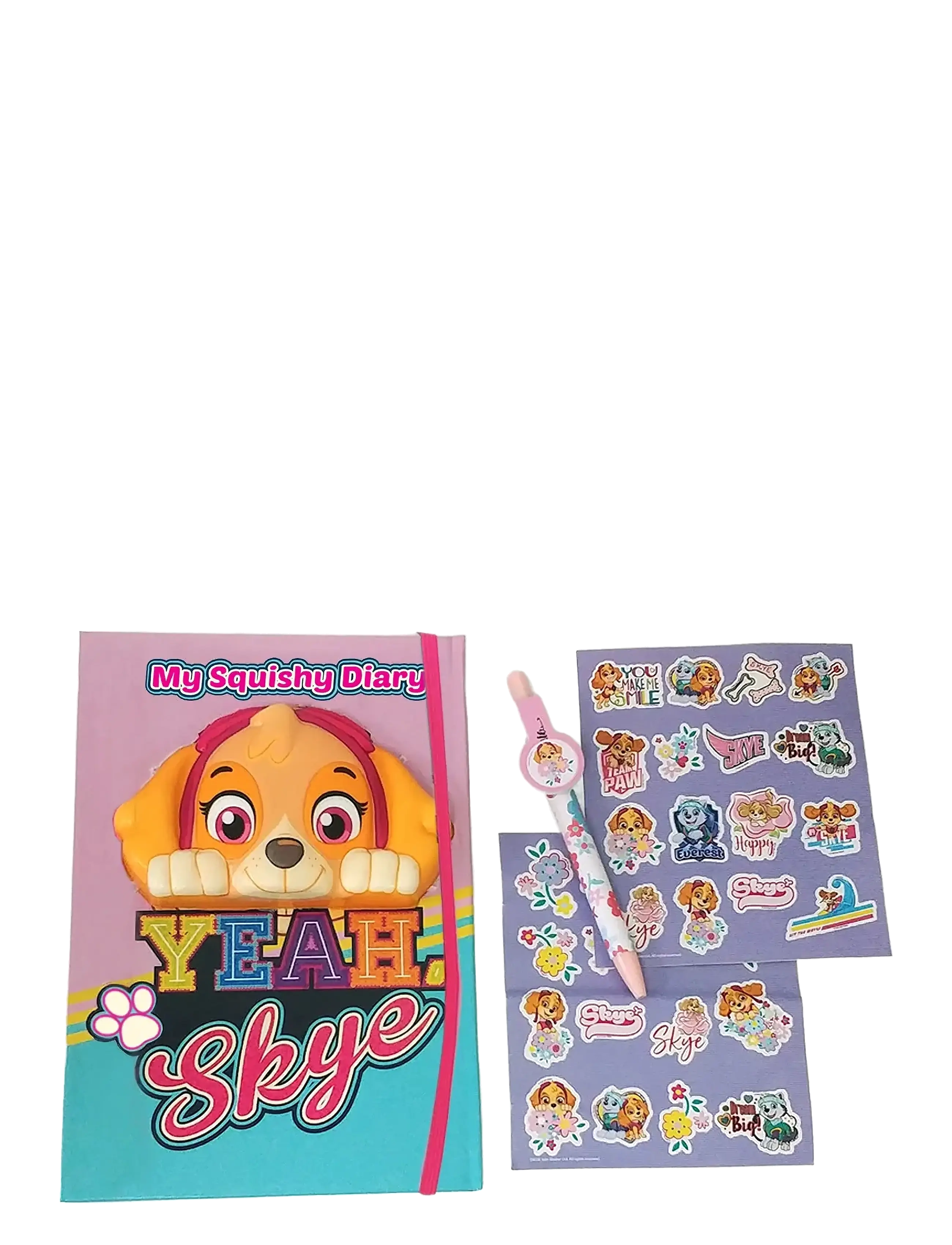 La Pat' Patrouille - Paw Patrol My Squishy Diary - kit de loisirs créatifs - multi coloured - 1