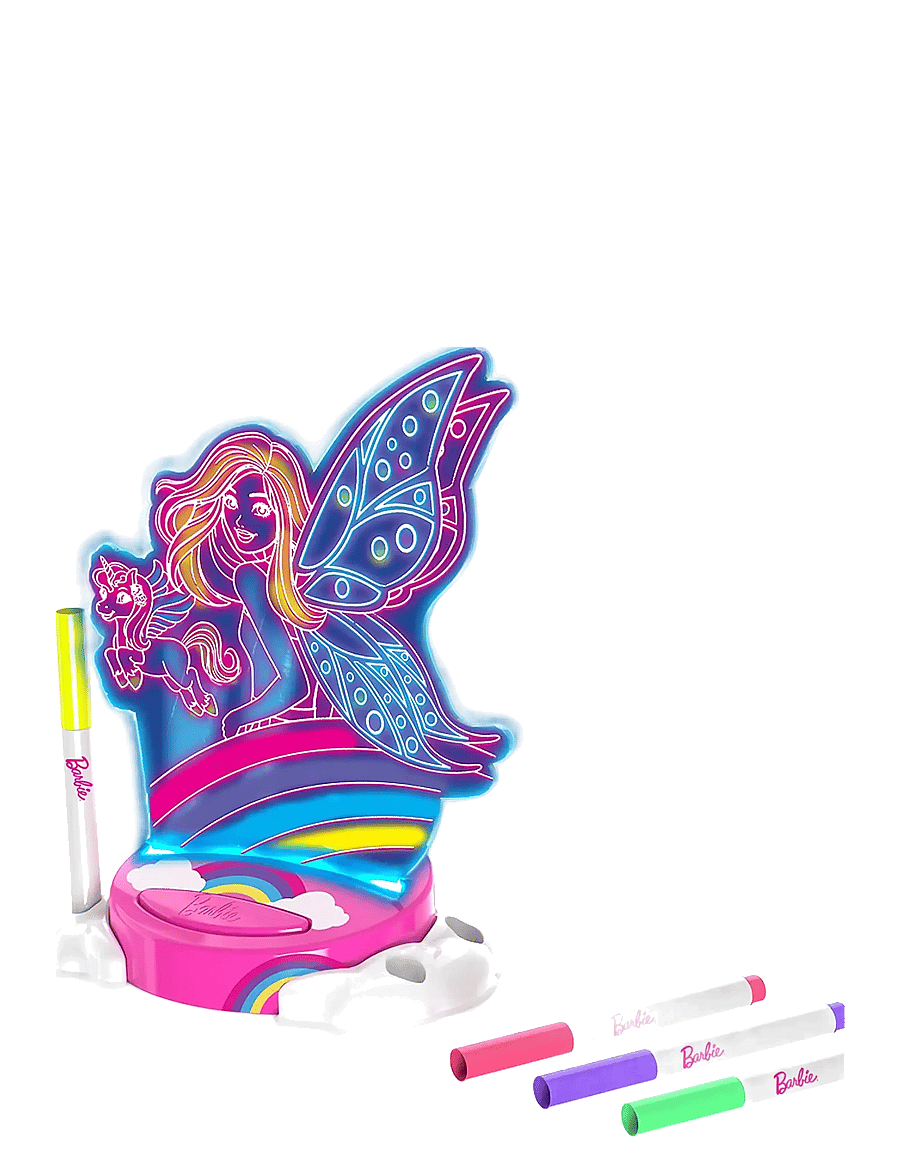 Barbie - Barbie Night Lamp/Decoration - Fairy Paint N Lite - Öölambid - multi coloured - 1
