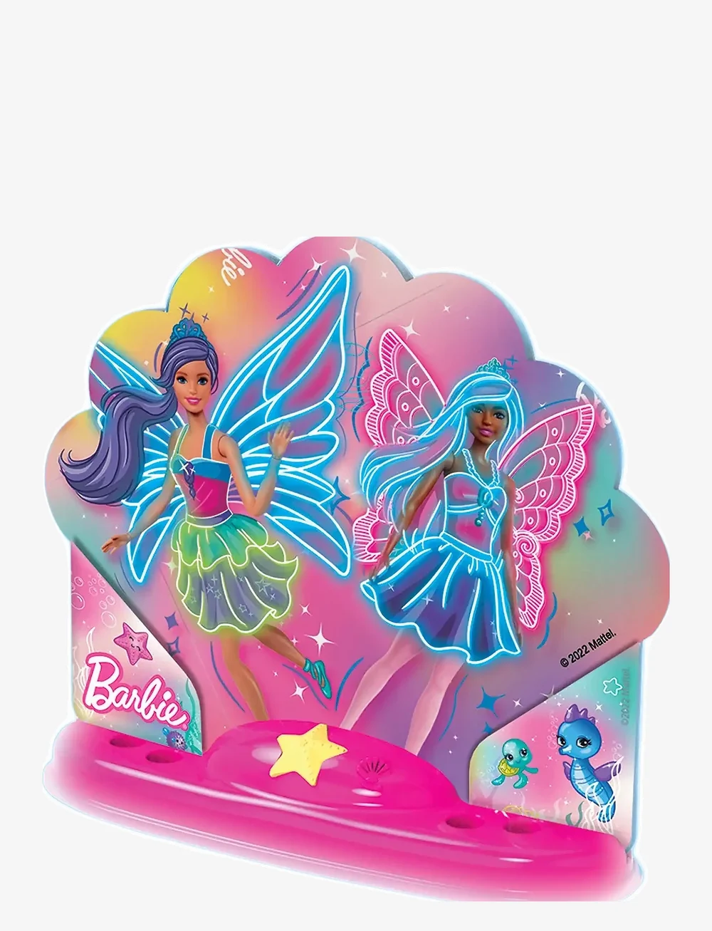 Barbie - Barbie Night Lamp/Decoration - Shell Glow - nachtlampen - multi coloured - 1