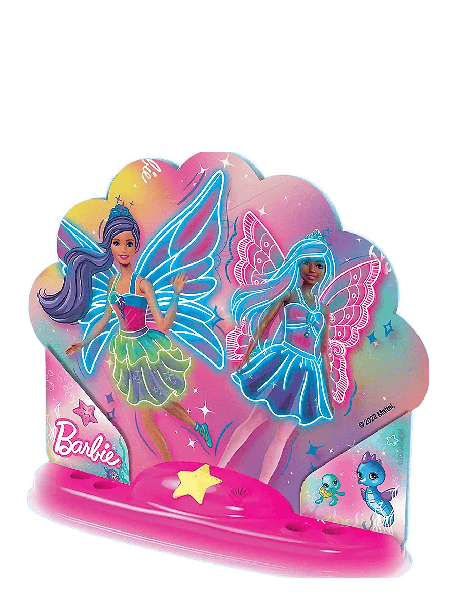Barbie - Barbie Night Lamp/Decoration - Shell Glow - nachtlampen - multi coloured - 1