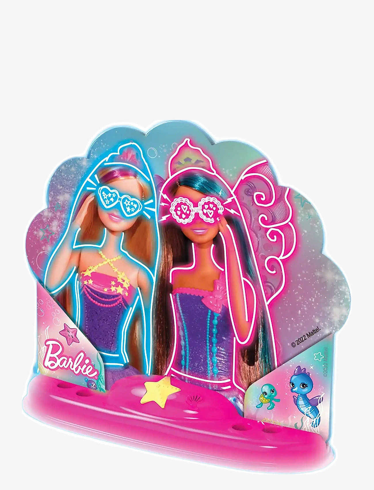 Barbie - Barbie Night Lamp/Decoration - Shell Glow - Öölambid - multi coloured - 2