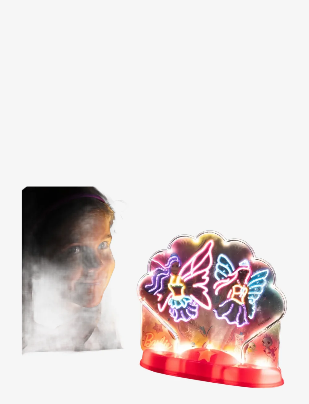 Barbie - Barbie Night Lamp/Decoration - Shell Glow - nachtlampen - multi coloured - 4