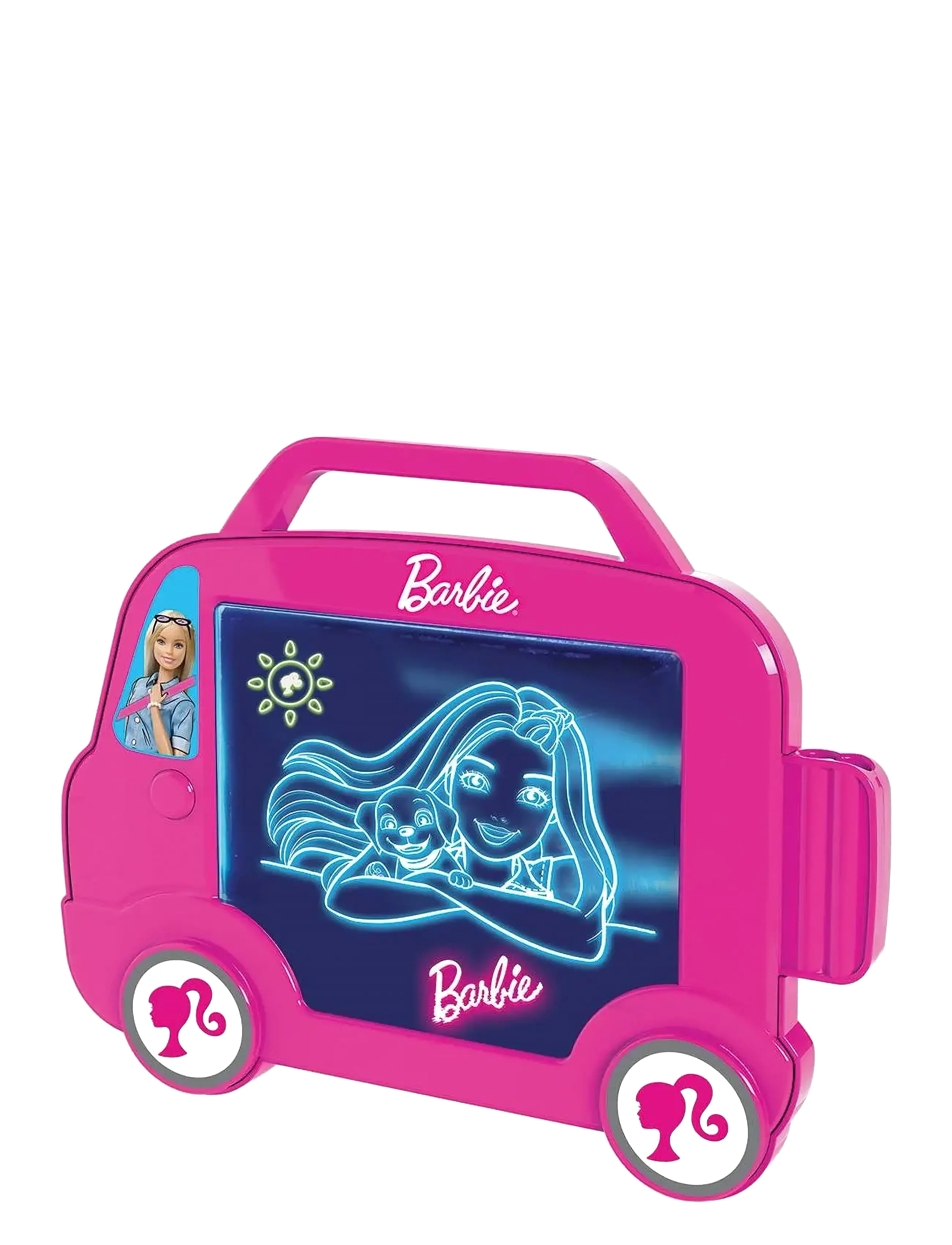 Barbie Barbie Drawing Board - Glow Pad, 35X4.5X26.5, Multi/patterned, Tegning > Tegnebrætter, Børn