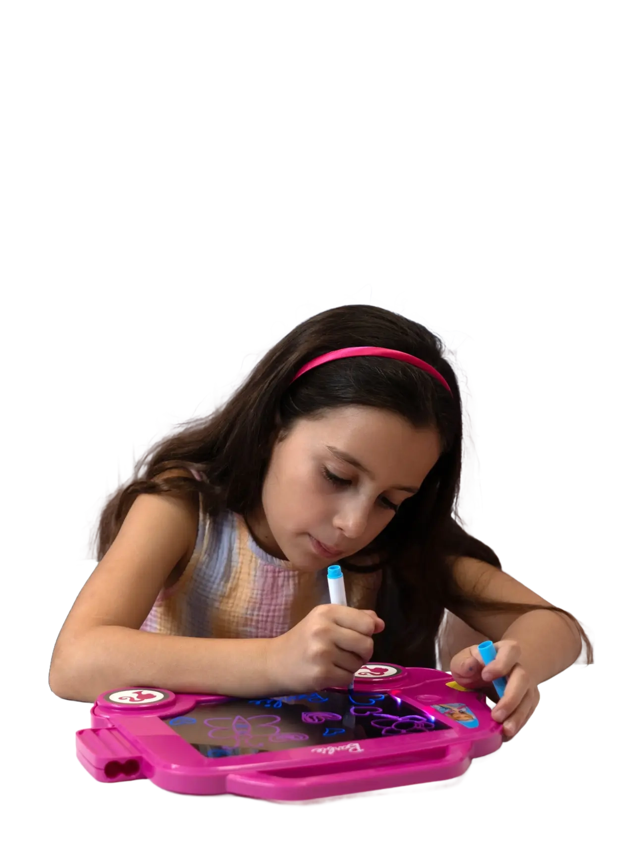 Barbie - Barbie Drawing Board - Glow Pad - joonistustahvlid - multi coloured - 1