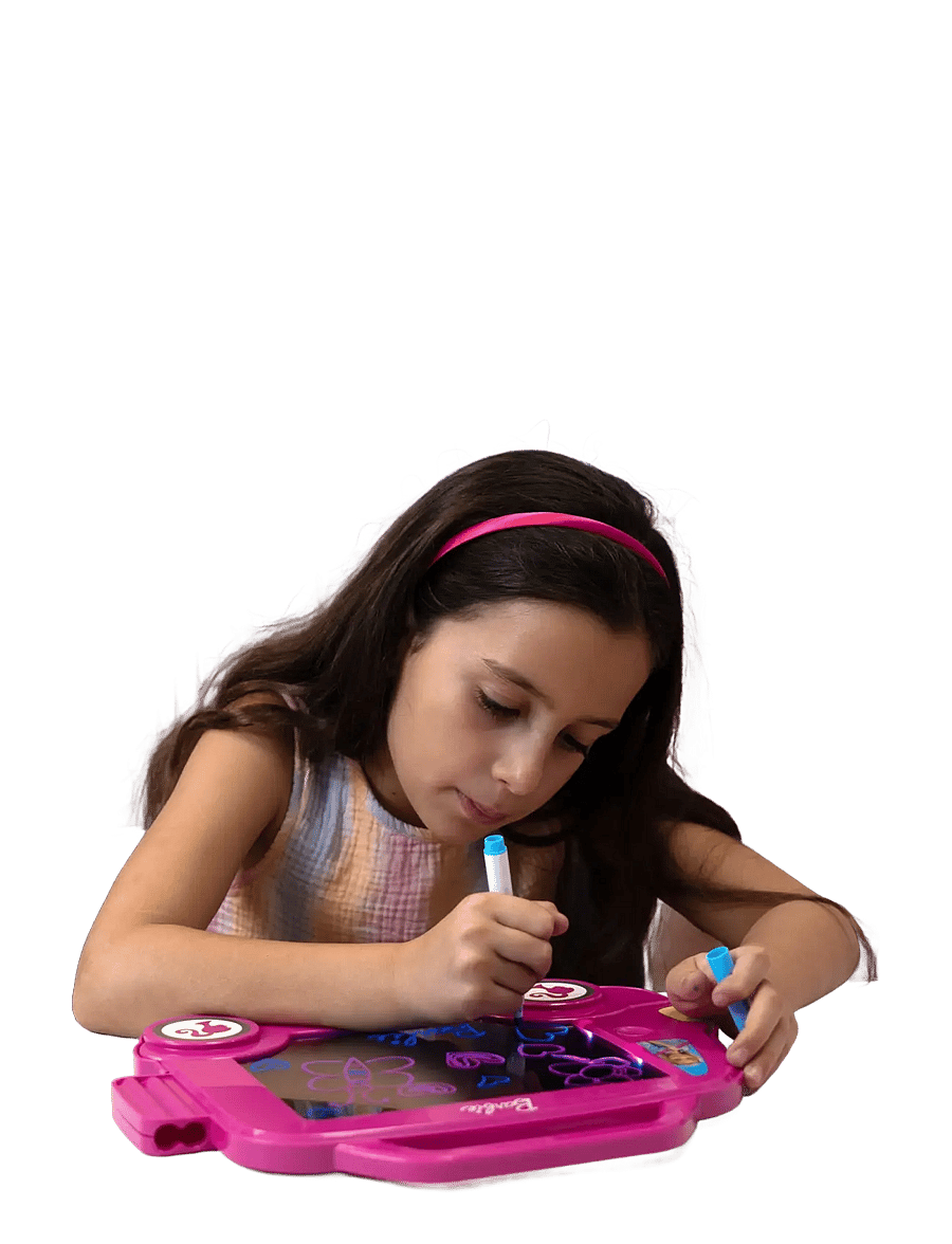 Barbie - Barbie Drawing Board - Glow Pad - joonistustahvlid - multi coloured - 1