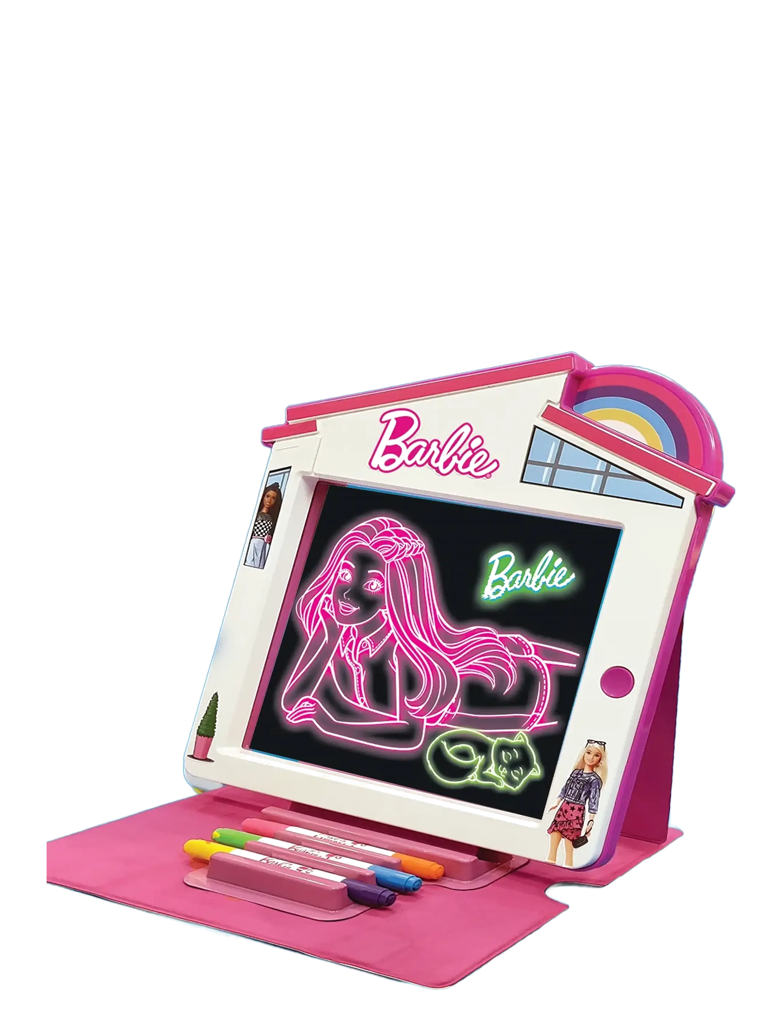 Barbie - Barbie Drawing Board - Dreamhouse Premium Glow Pad - planches à dessin - multi coloured - 1
