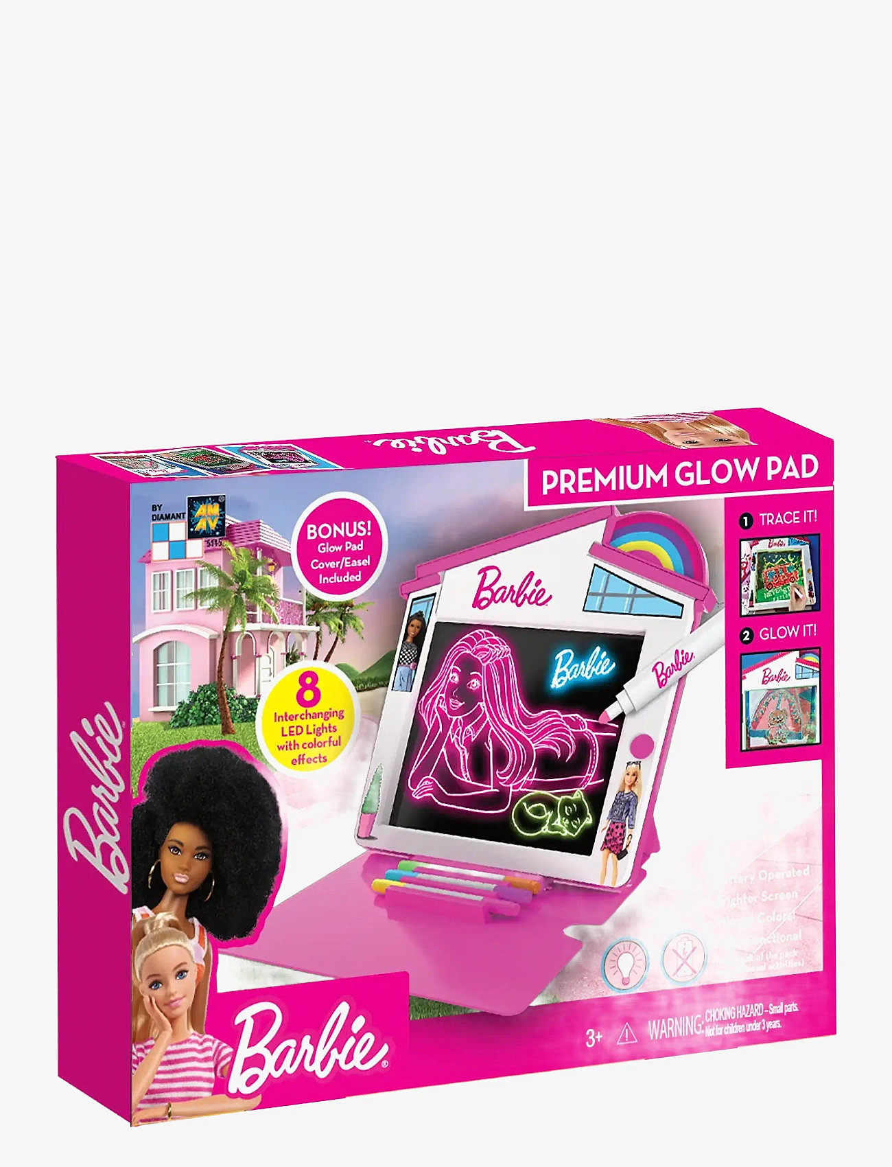Barbie - Barbie Drawing Board - Dreamhouse Premium Glow Pad - zeichenbretter - multi coloured - 2