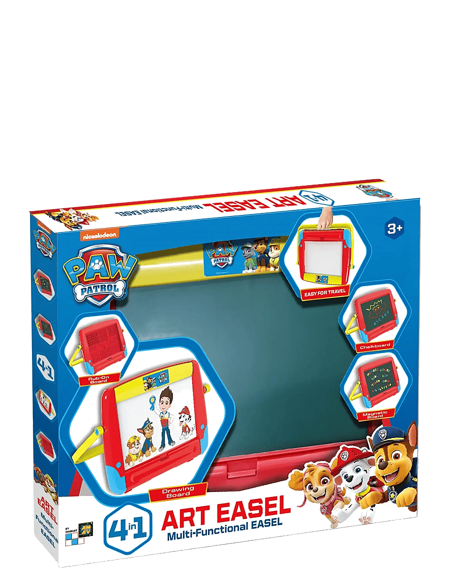 Käpapatrull - Paw Patrol Easel and Drawing Board - 4 in 1 Art Easel - joonistustahvlid - multi coloured - 0