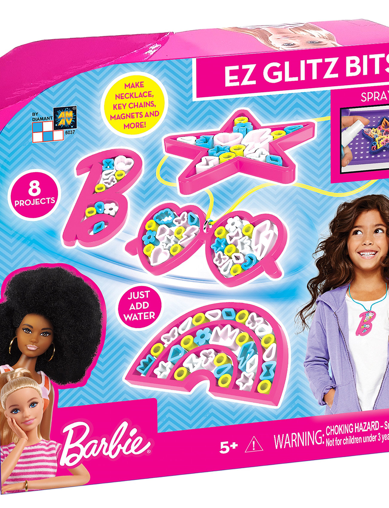 Barbie - Barbie Jewelry and Keychains - EZ Glitz Bits - smykker & accessories - multi coloured - 0