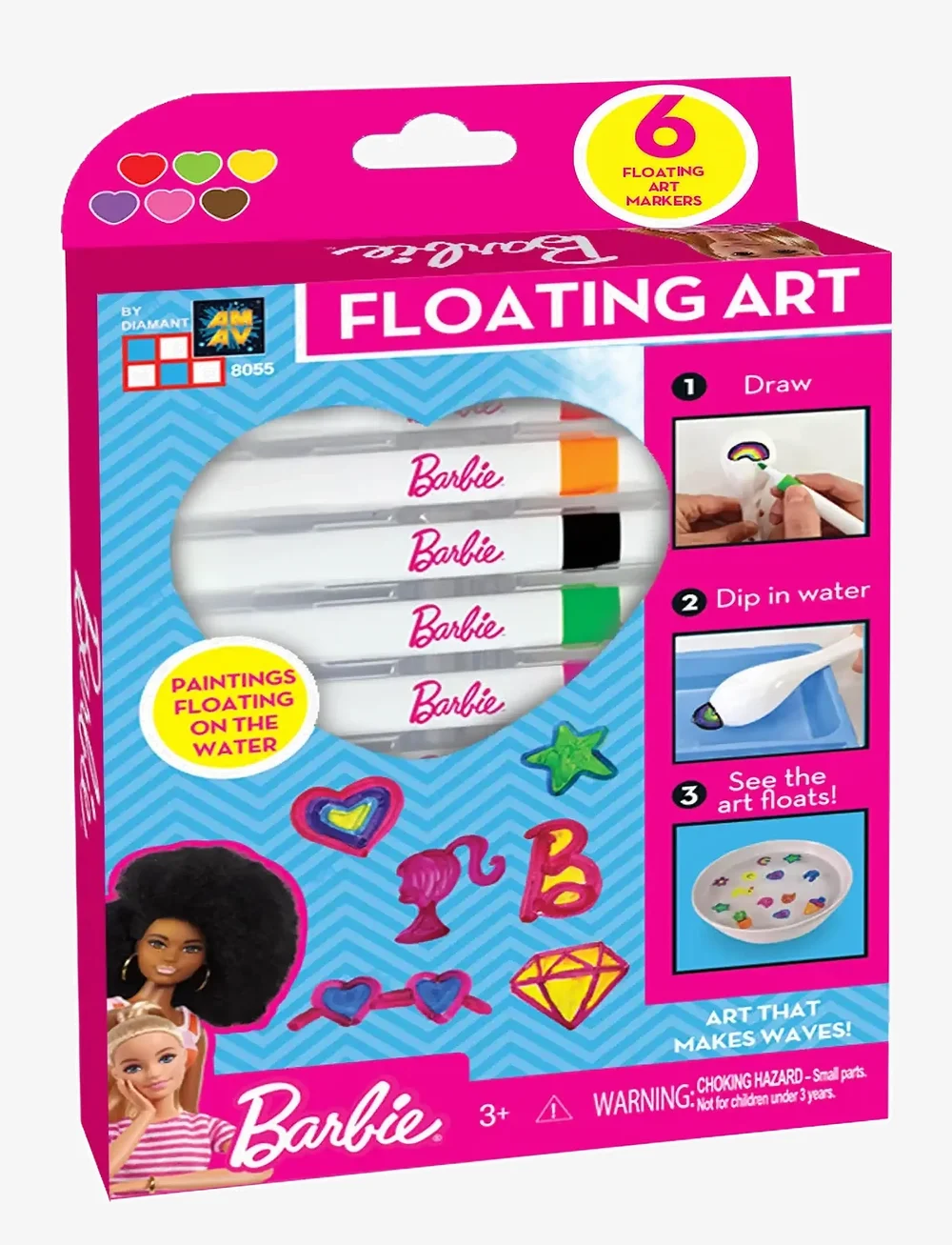 Barbie - Barbie Create Unique Artworks - Floating Art - zeichnen - multi coloured - 0