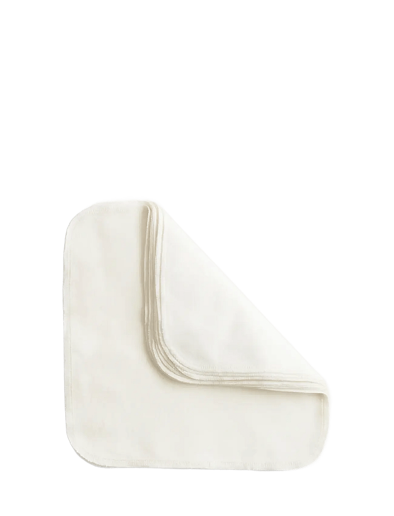 Imse Vimse - Reusable Wipes, Natural 10-pack - babypleje - natural - 0