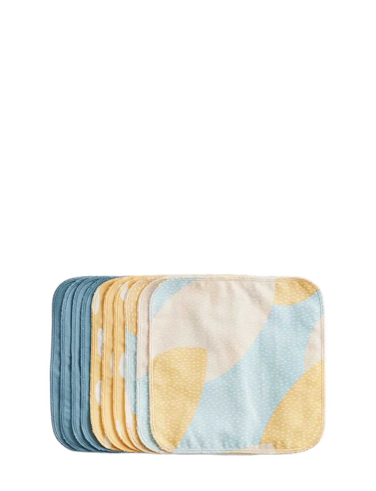Imse Vimse Reusable Wipes, Blue Sprinkle 10-Pack, One Size, Multi/patterned, Bathroom > Cloths, Børn