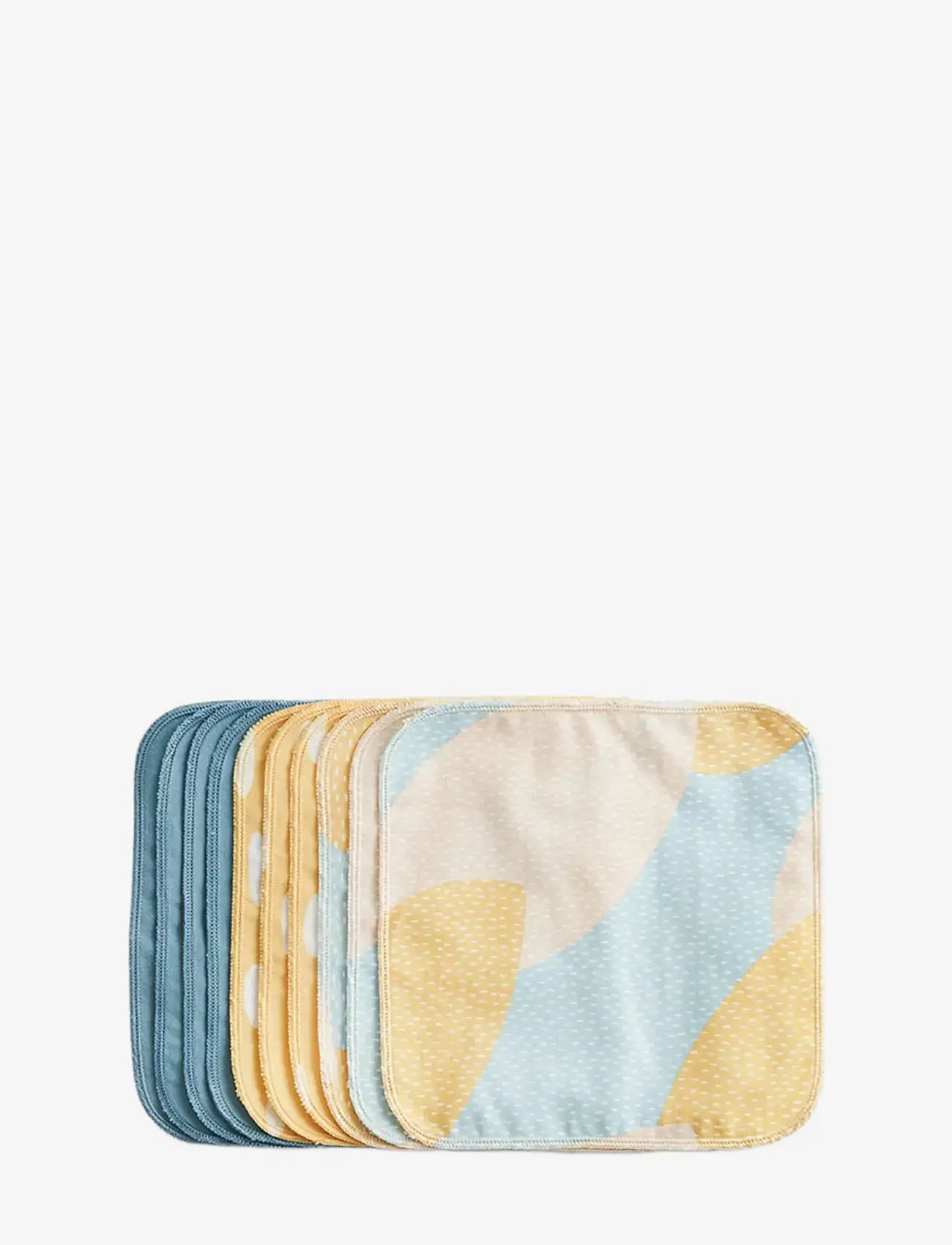 Imse Vimse - Reusable Wipes, Blue Sprinkle 10-pack - cloths - blue sprinkle - 0