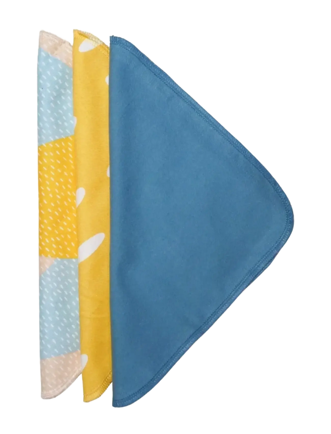 Imse Vimse - Reusable Wipes, Blue Sprinkle 10-pack - lingettes - blue sprinkle - 1