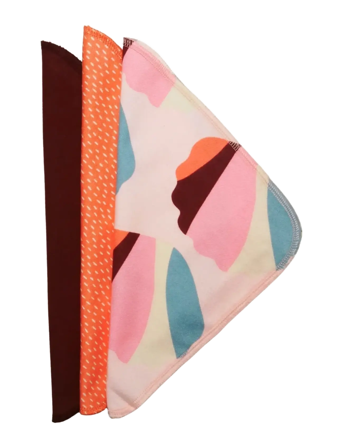 Imse Vimse Reusable Wipes, Orange Sprinkle 10-Pack, One Size, Care & Hygiene, Braun - Baby Accessories, Kinder