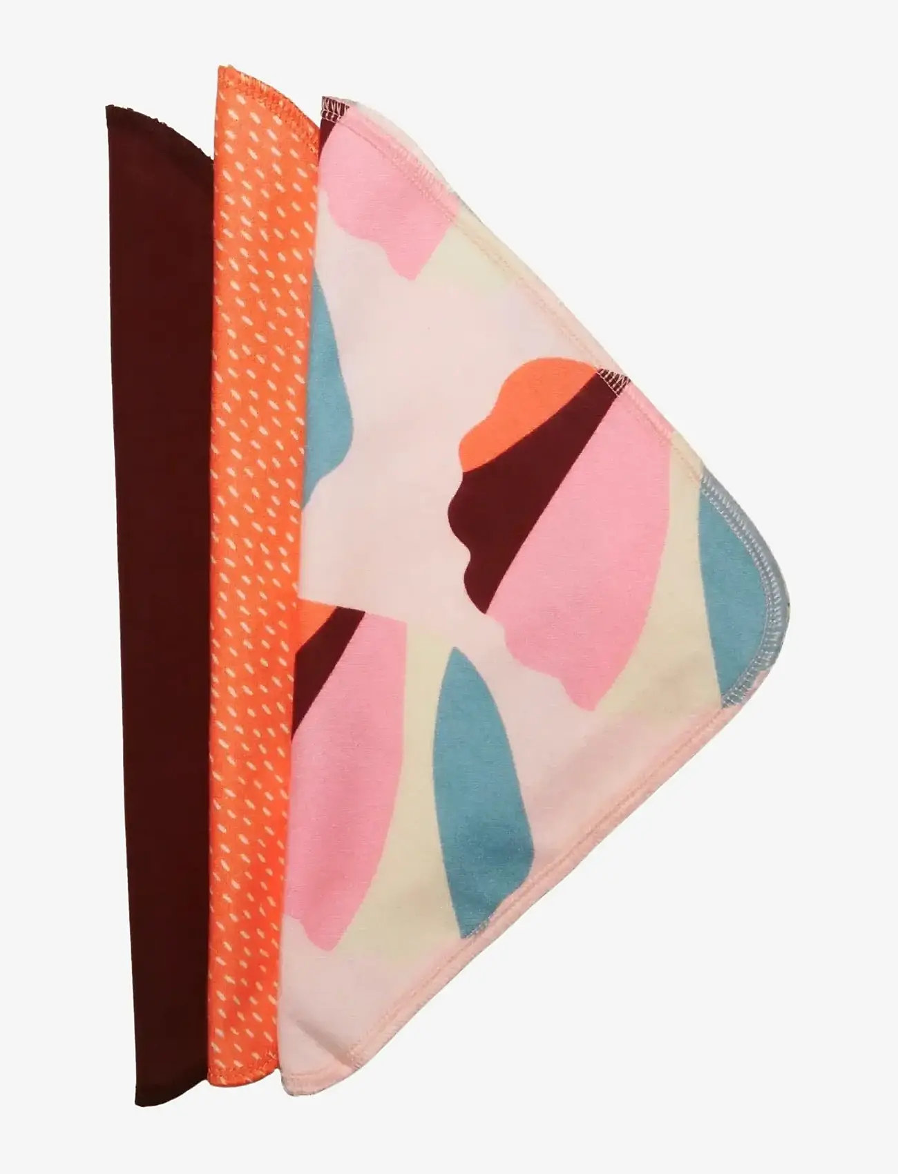 Imse Vimse - Reusable Wipes, Orange Sprinkle 10-pack - babypflege - orange sprinkle - 0