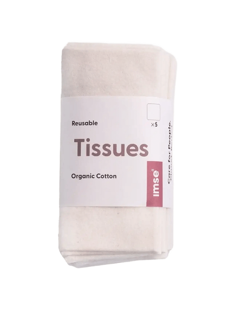 Imse Vimse - Tissues, Natural 5-pack - pusleunderlag - natural - 1