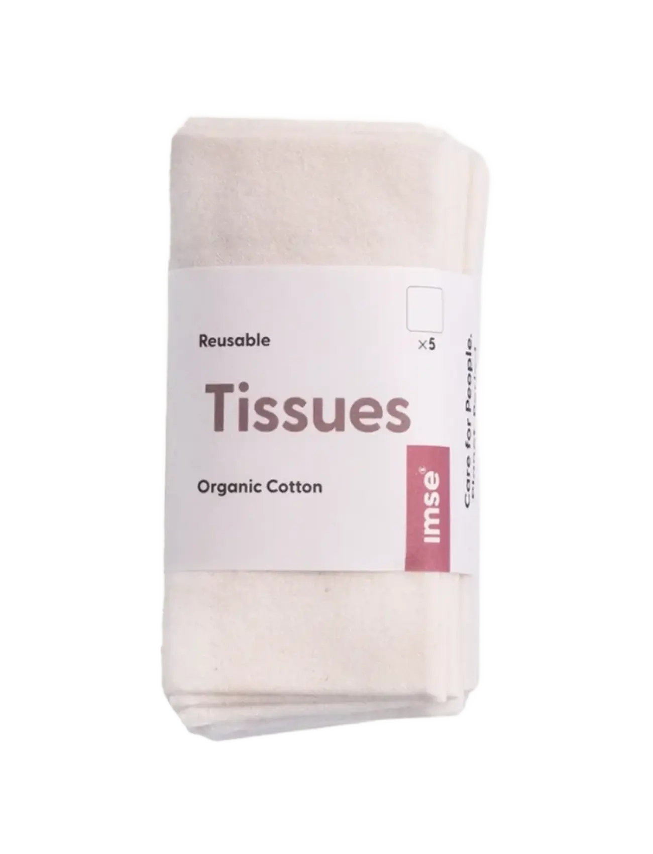 Imse Vimse - Tissues, Natural 5-pack - mähkimismatid - natural - 1