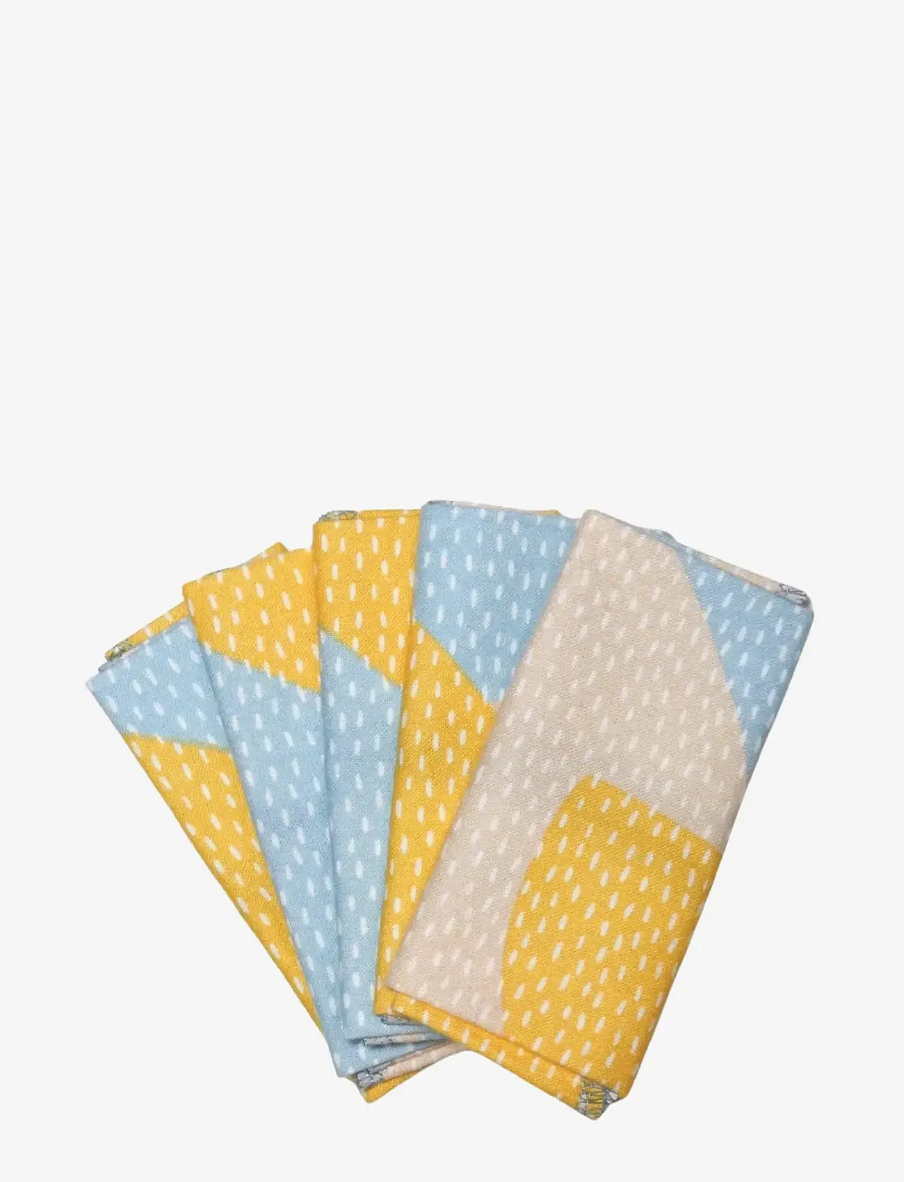 Imse Vimse - Tissues, Blue Sprinkle 5-pack - niisked salvrätikud - blue sprinkle - 0