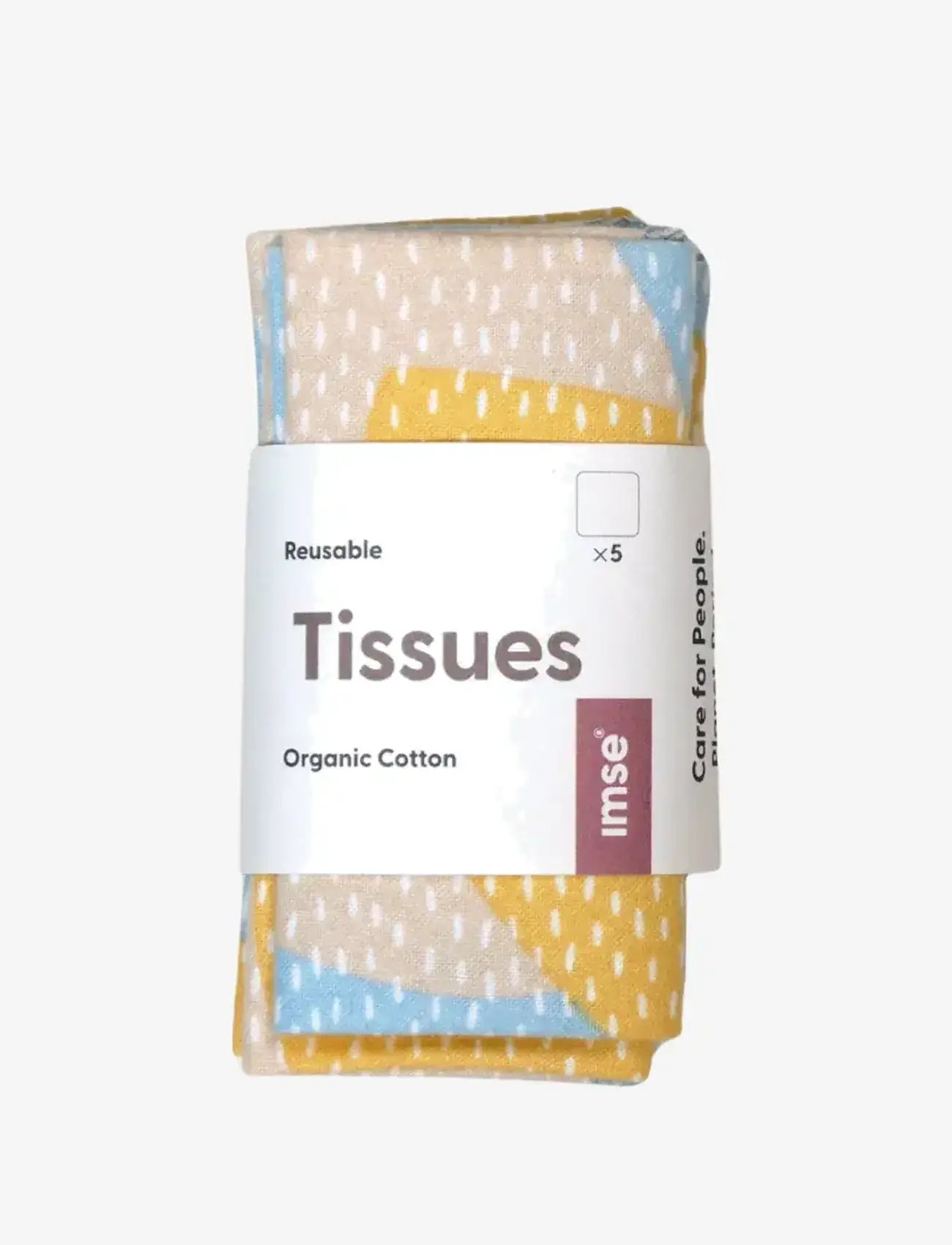 Imse Vimse - Tissues, Blue Sprinkle 5-pack - niisked salvrätikud - blue sprinkle - 1