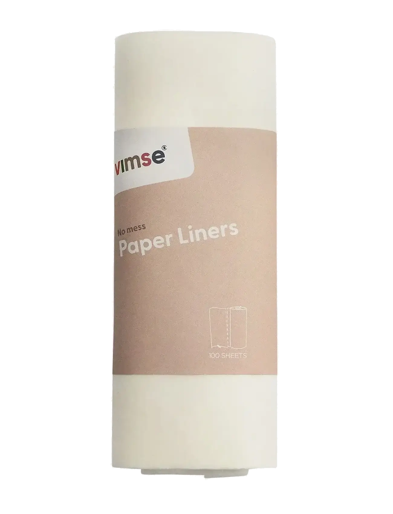 Imse Vimse Paper Liners 1 Roll/100 Sheets, One Size, Changing Mats & Pads, Creme - Pads Covers, Kinder