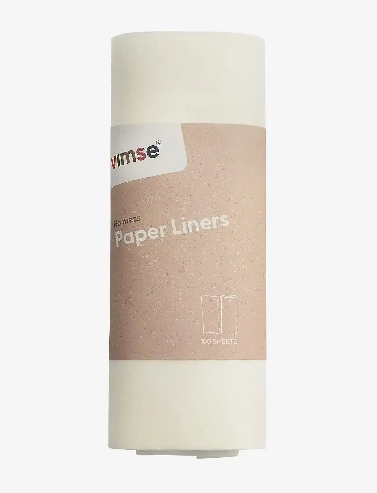Imse Vimse - Paper Liners 1 roll/100 sheets - mähkimispatjade ümbrised - natural - 0