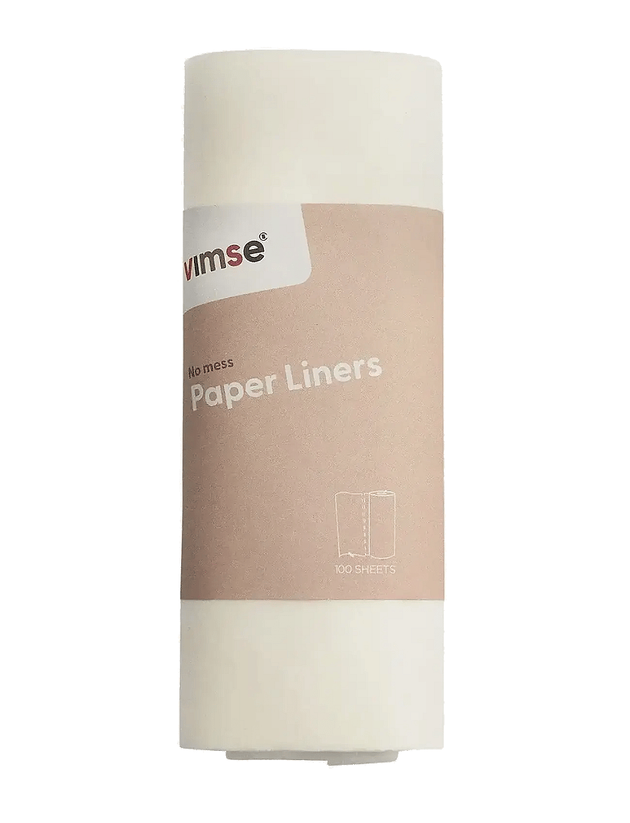 Imse Vimse - Paper Liners 1 roll/100 sheets - užvalkalai vystymo lentai - natural - 0