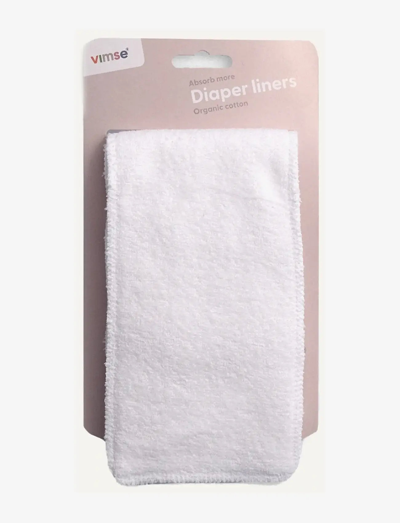 Imse Vimse - Diaper Inserts for AIO, 2-p - babypleie - white - 0