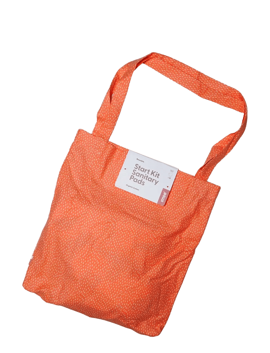 Imse Vimse - Start Kit Sanitary Pads, Orange Sprinkle - menstruatsioonitooted - orange sprinkle - 1