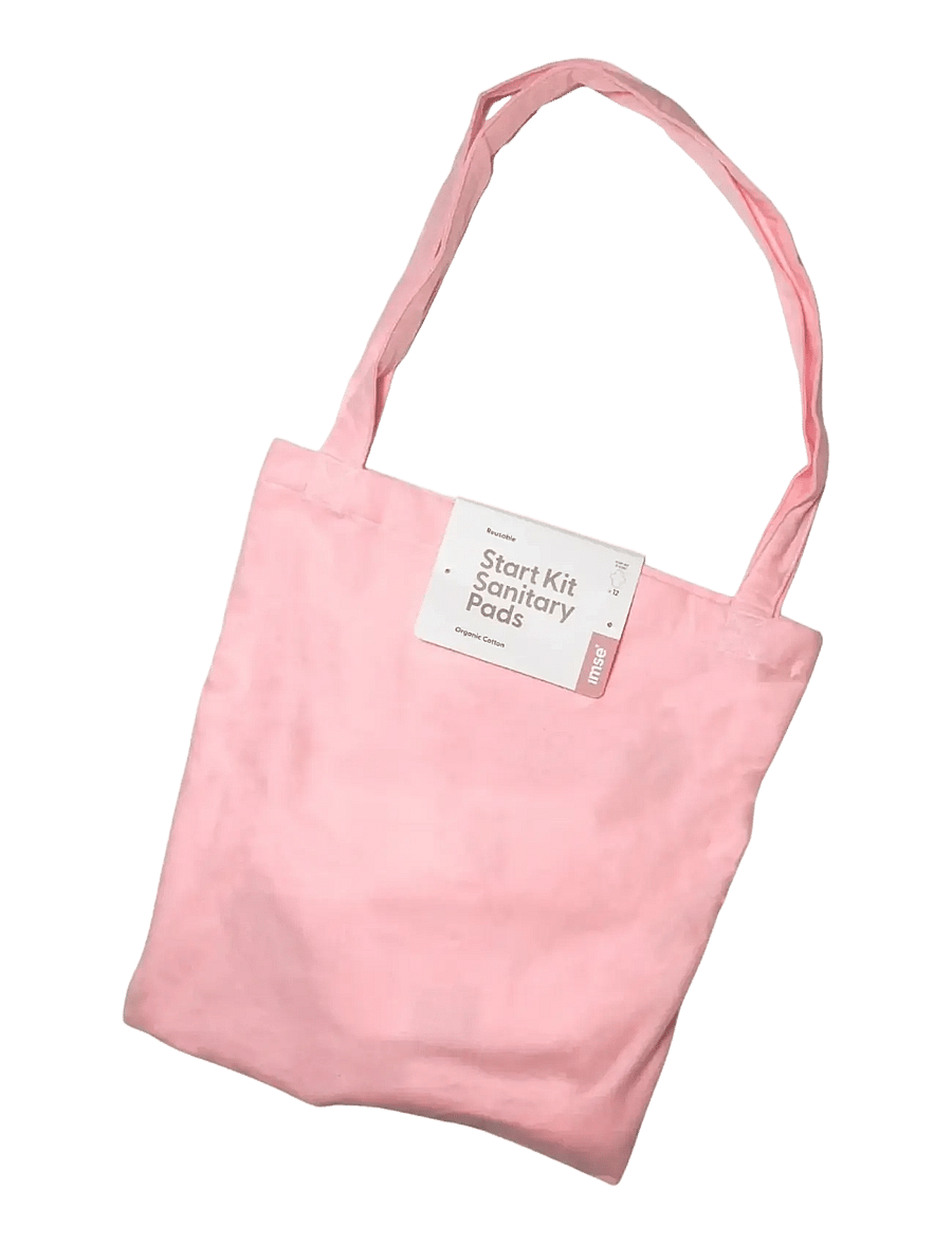 Imse Vimse - Start Kit Sanitary Pads, Pink - mensprodukter - pink - 1