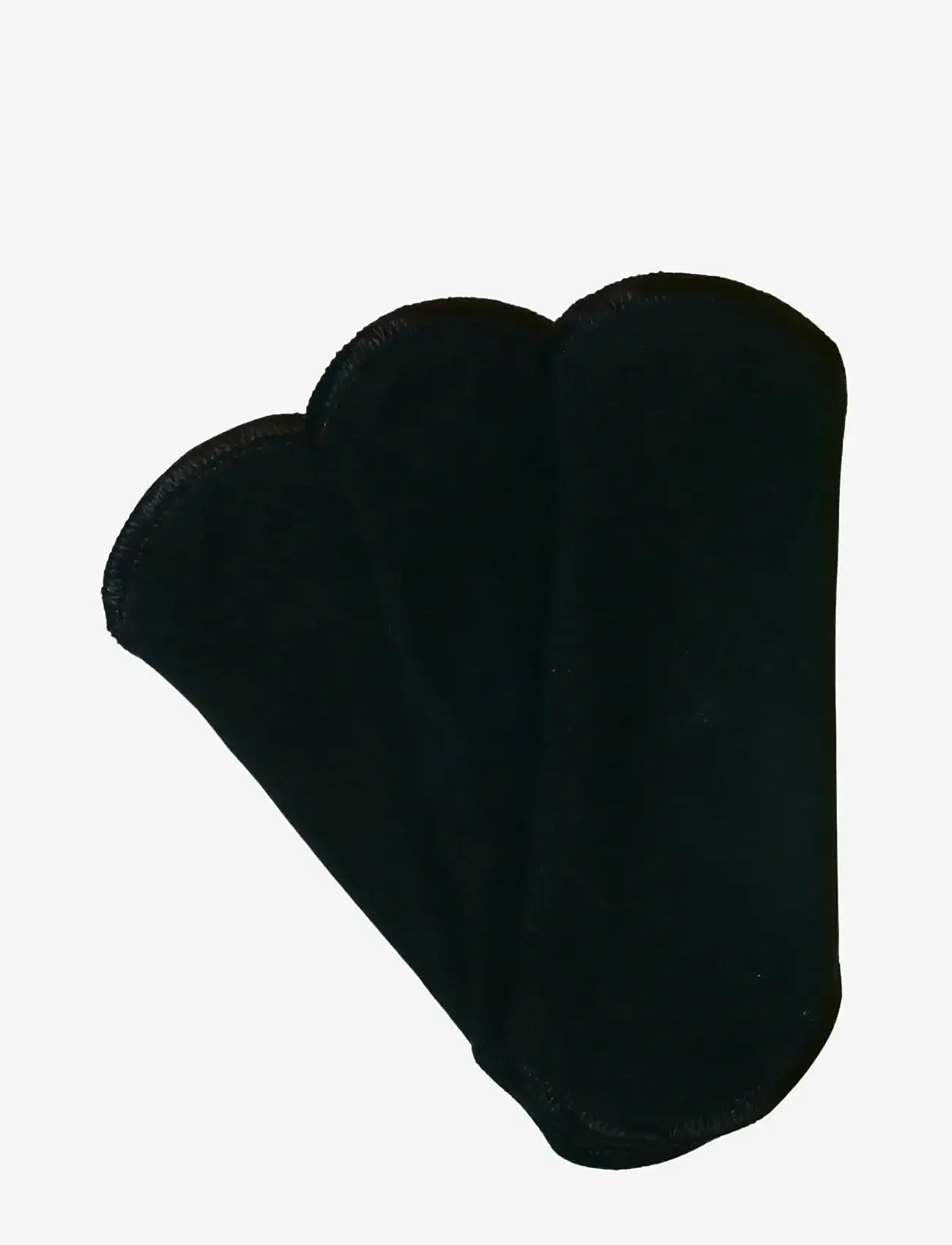 Imse Vimse - Panty Liners Classic, Black 3-pack - period panties - black - 1