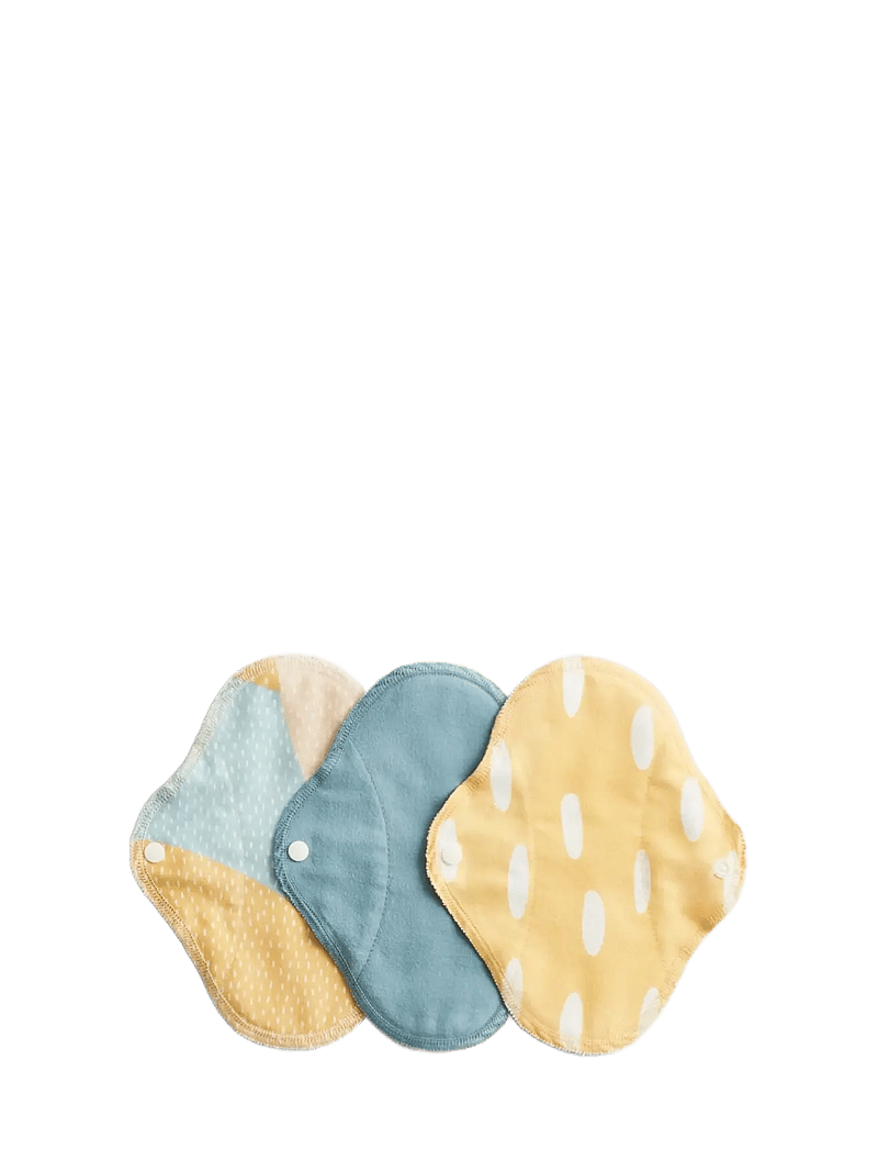 Imse Vimse - Panty Liners Classic, Blue Sprinkle 3-pack - blue sprinkle - 0