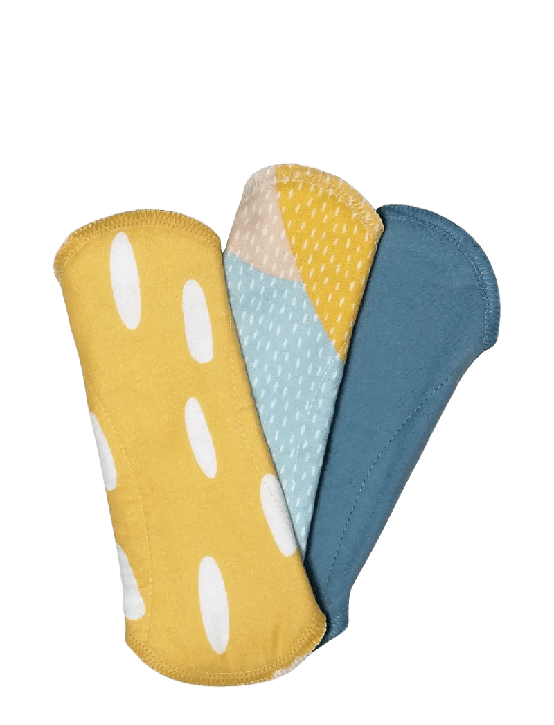 Imse Vimse - Panty Liners Classic, Blue Sprinkle 3-pack - blue sprinkle - 1