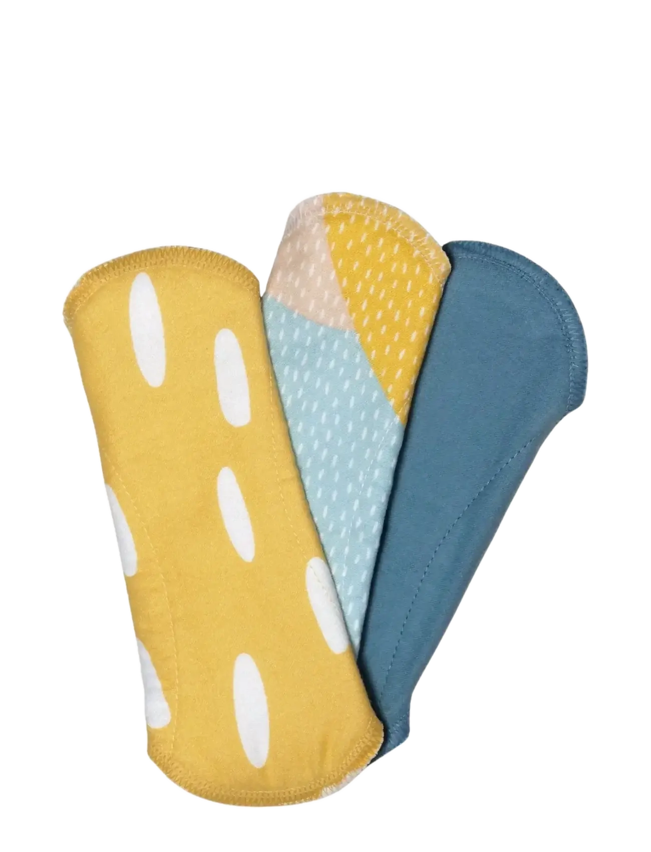 Imse Vimse - Panty Liners Classic, Blue Sprinkle 3-pack - blue sprinkle - 1