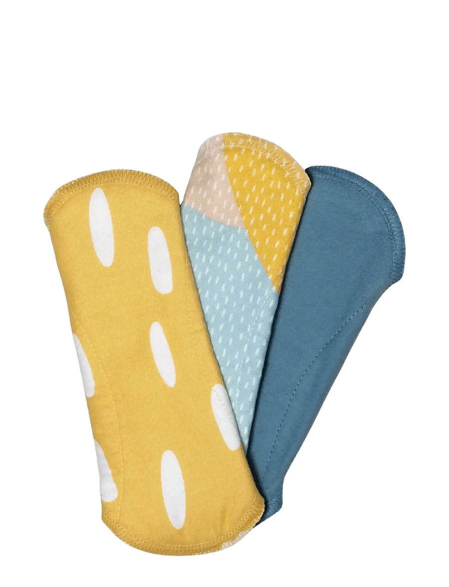 Imse Vimse - Panty Liners Classic, Blue Sprinkle 3-pack - blue sprinkle - 1