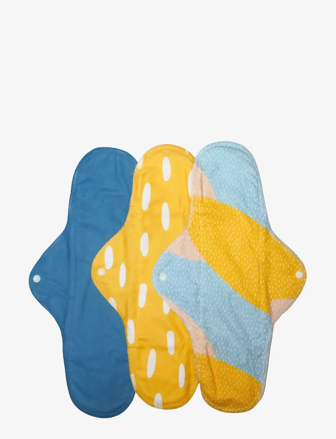 Imse Vimse - Sanitary Pads Classic Night, Blue Sprinkle 3-pack - menstrual products - blue sprinkle - 0