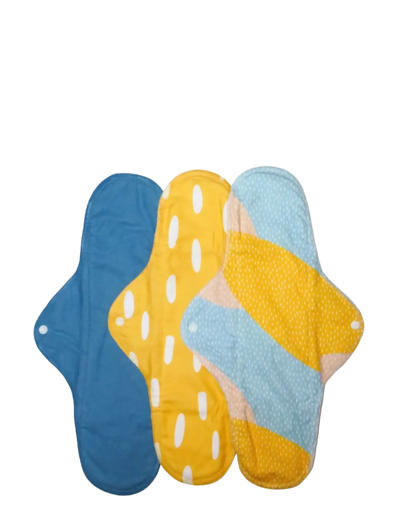 Imse Vimse Sanitary Pads Classic Night, Blue Sprinkle 3-pack - Helse & Velvære - BLUE SPRINKLE / blue