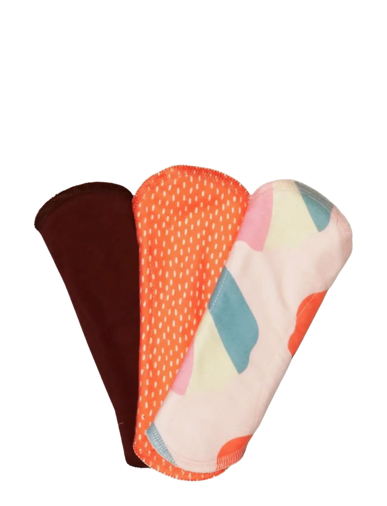 Imse Vimse - Panty Liners Classic, Orange Sprinkle 3-pack - menstruāciju produkti - orange sprinkle - 1