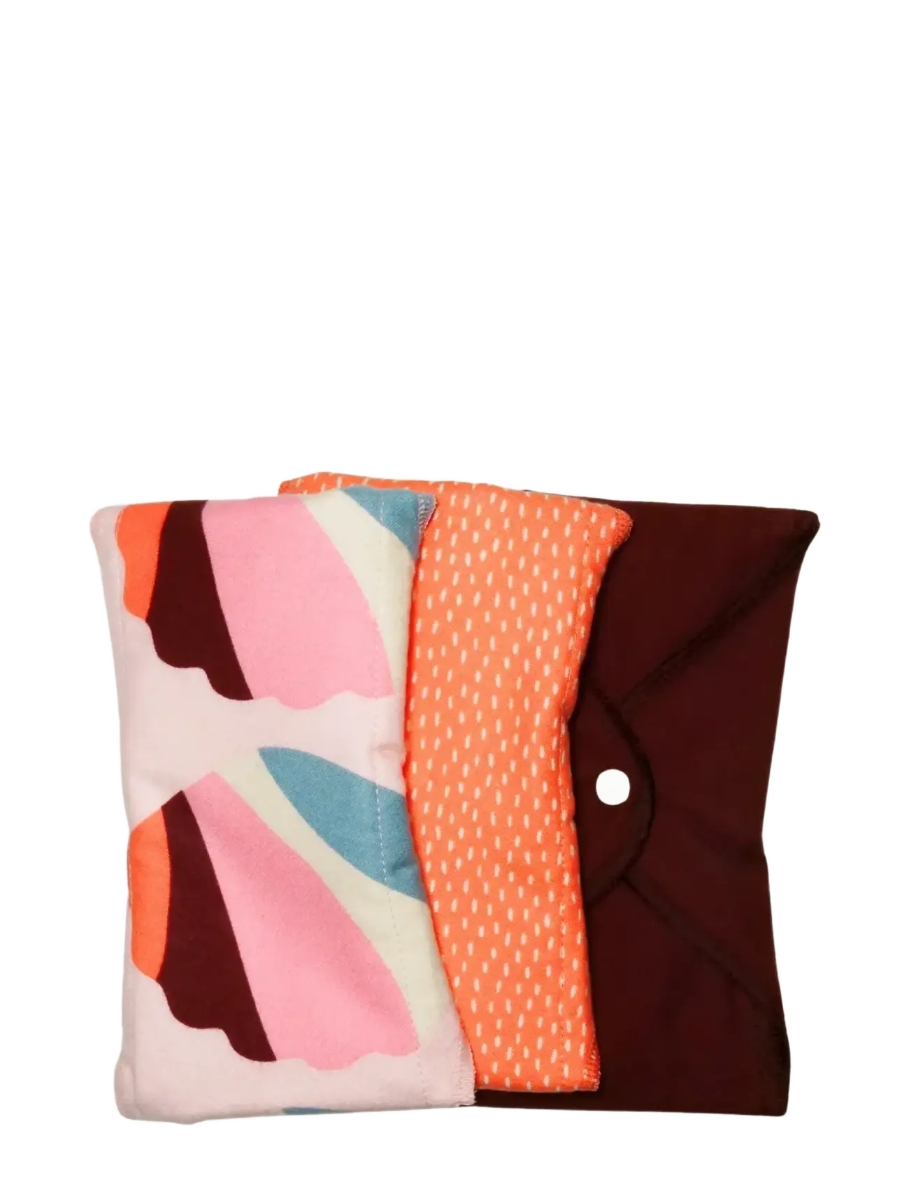 Imse Vimse - Sanitary Pads Classic Night, Orange Sprinkle 3-pack - orange sprinkle - 1