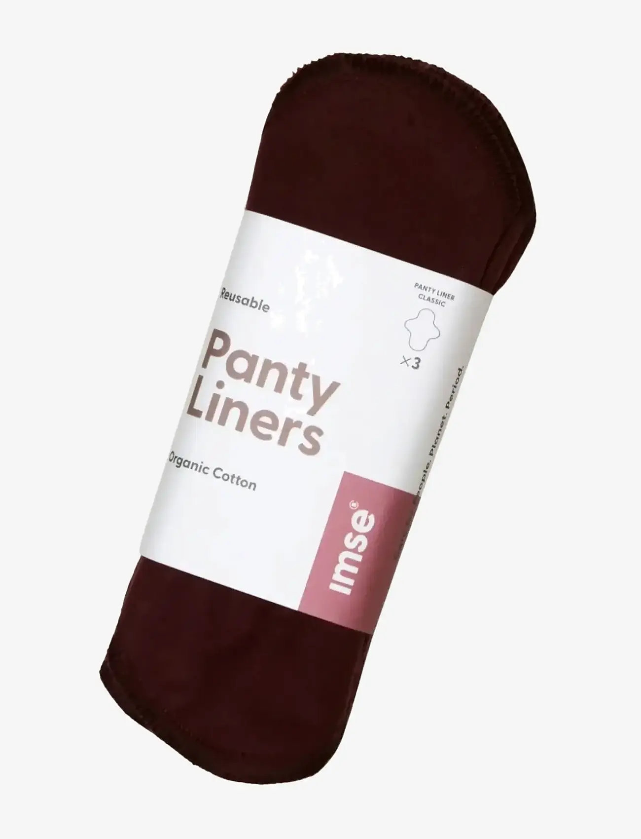 Imse Vimse - Panty Liners Classic, Warm brown 3-pack - menstruationsprodukter - warm brown - 1