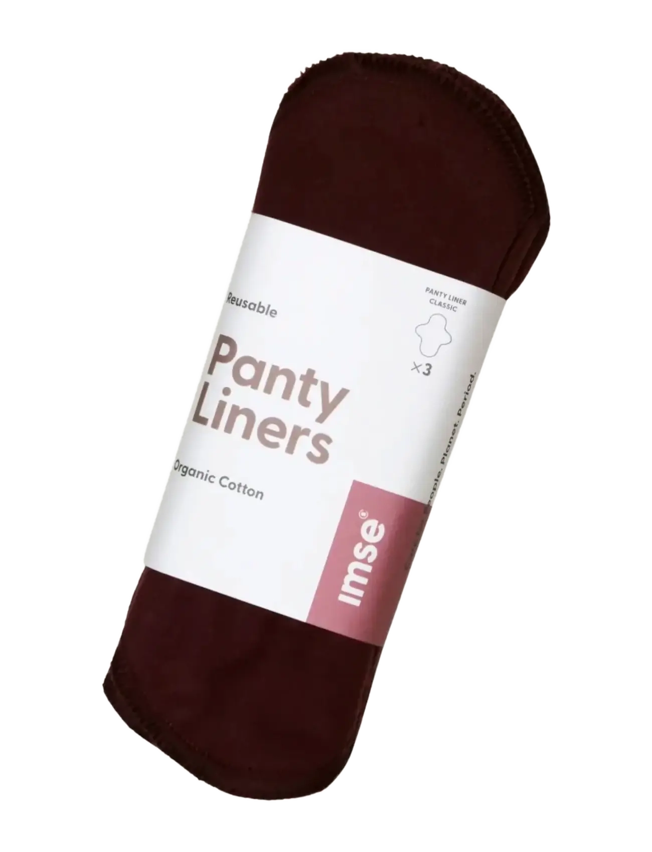Imse Vimse - Panty Liners Classic, Warm brown 3-pack - menstruationsprodukter - warm brown - 1