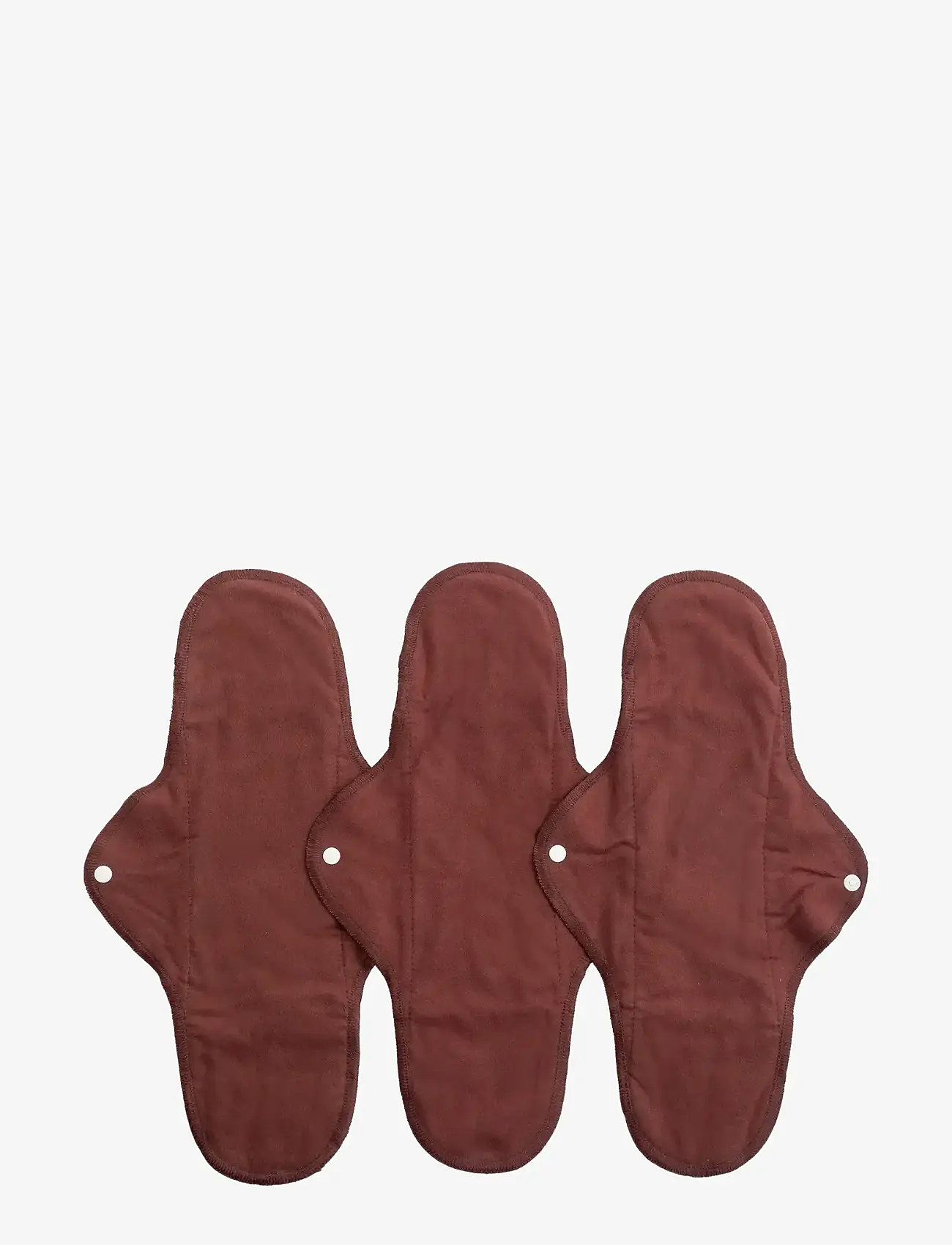 Imse Vimse - Sanitary Pads Classic Night, Warm brown 3-pack - mensprodukter - warm brown - 0