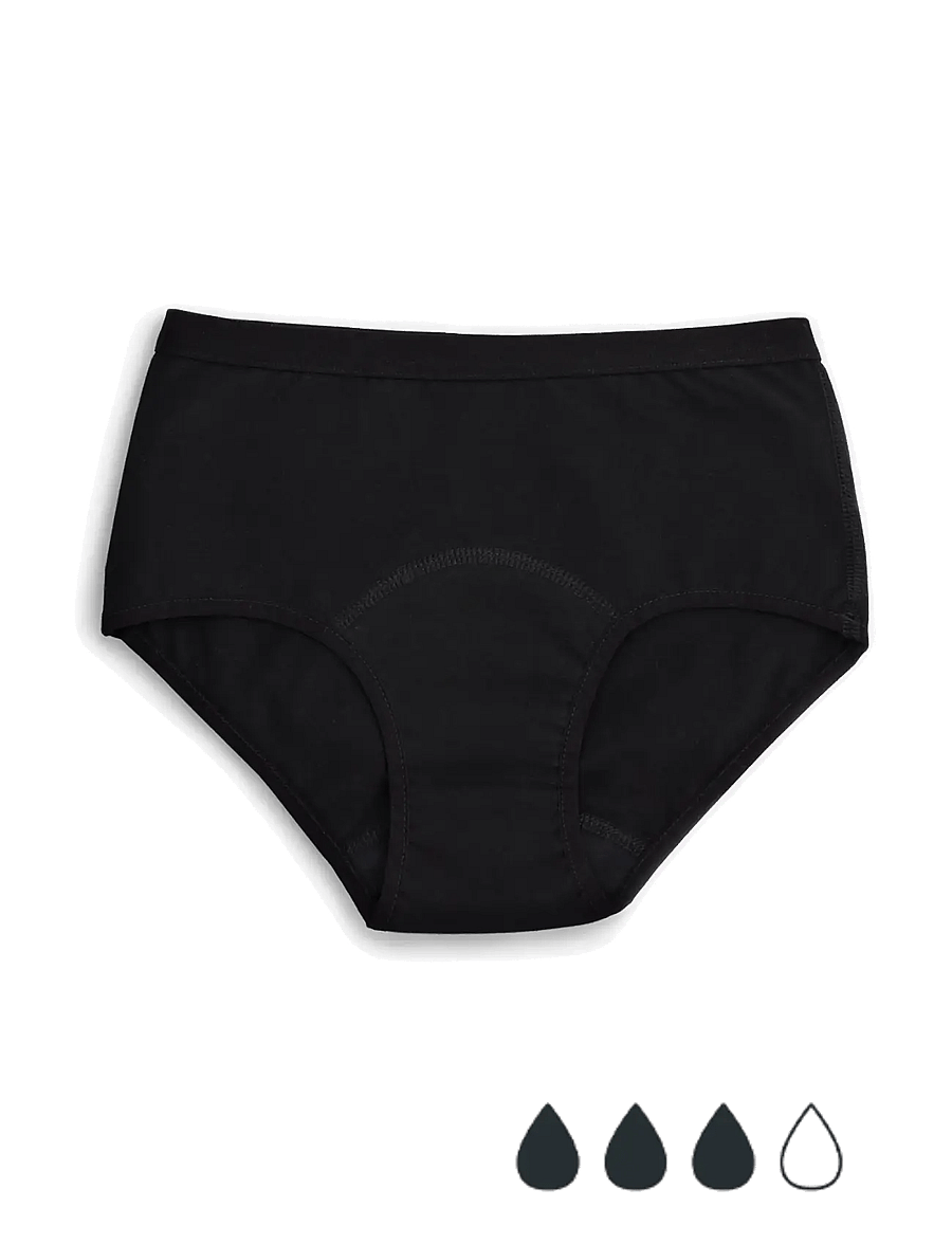 Imse Vimse - Period Underwear Hipster Medium Flow - lingerie - black - 1